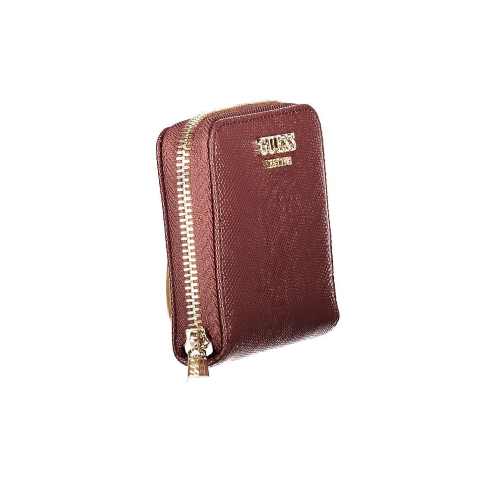 Guess Jeans Brown Polyethylene Wallet - 3