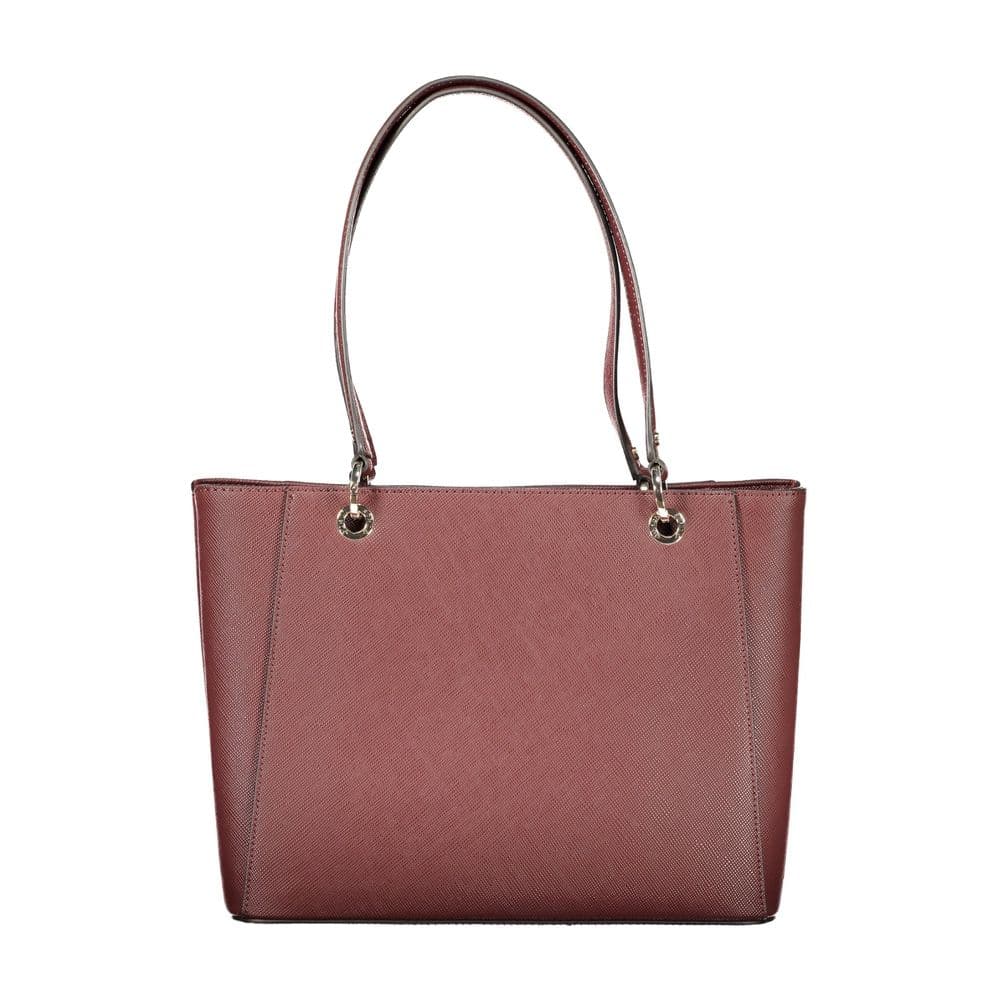 Guess Jeans Brown Polyethylene Handbag - 2