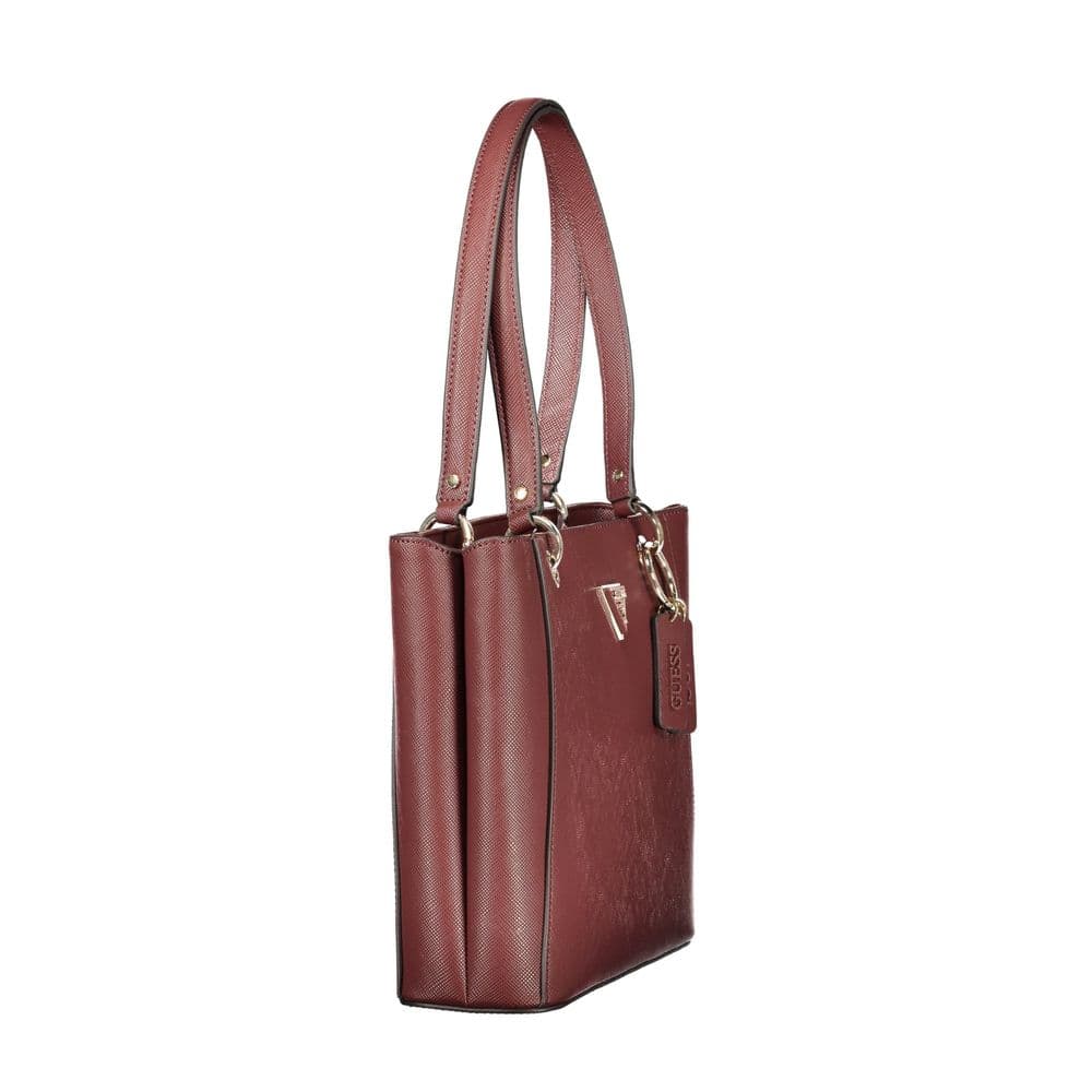 Guess Jeans Brown Polyethylene Handbag - 3