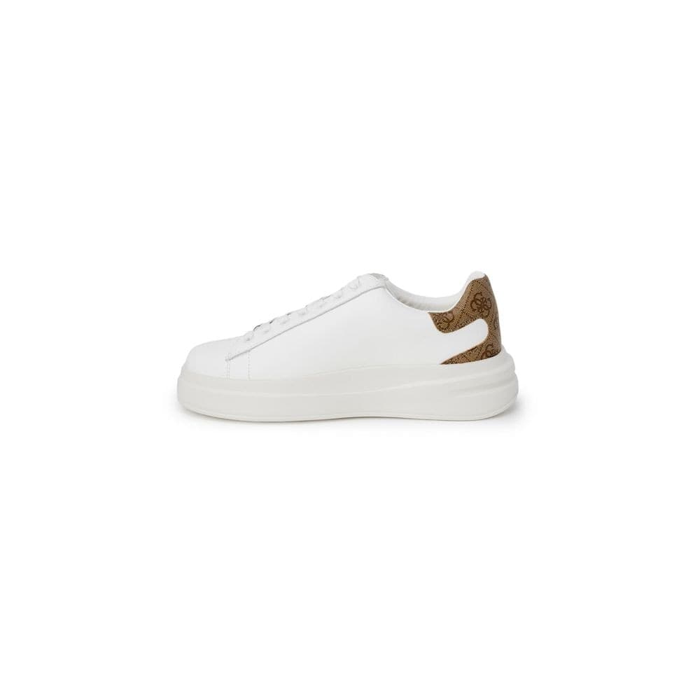 Guess White Polyethylene Low Top Sneakers - 3
