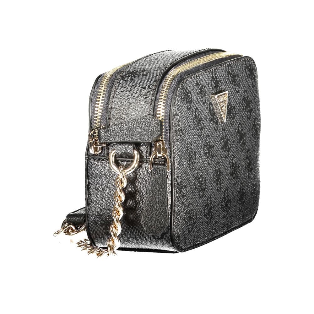 Guess Jeans Black Polyethylene Handbag - 3