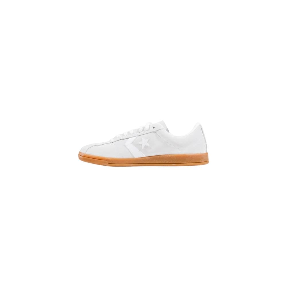 Converse White Leather Low Top Sneakers - 3