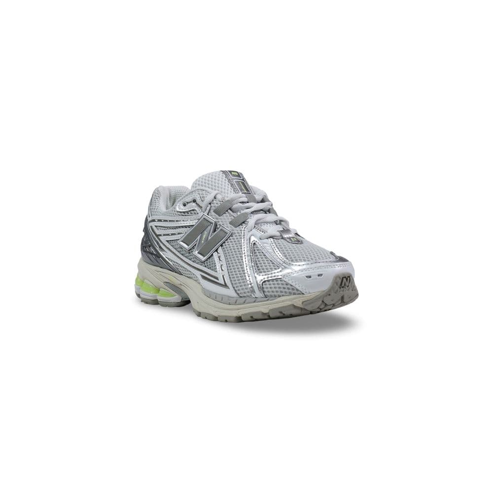 New Balance Gray Synthetic Athletic Sneakers - 2