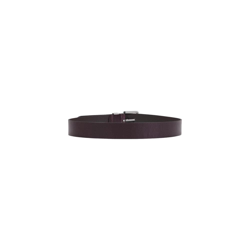 Armani Exchange Brown Leather Regular Belt - 2