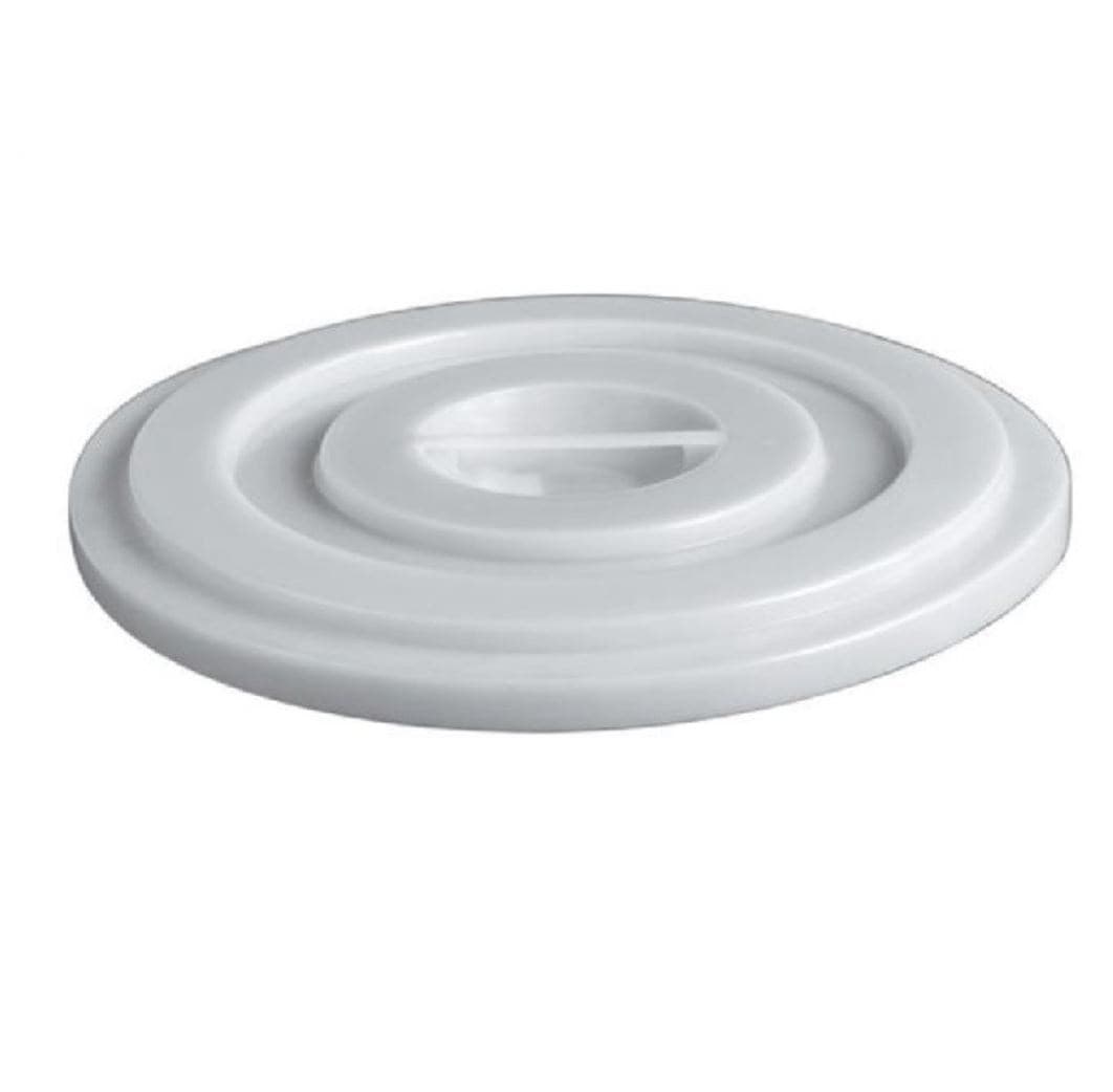 coperchio  per Bidone bianco   uso agricolo rifiuti  	- lt.100 ø cm.52 - 2