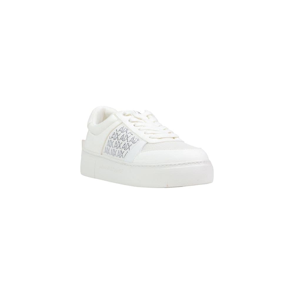 Armani Exchange White Polyamide Athletic Sneakers - 2
