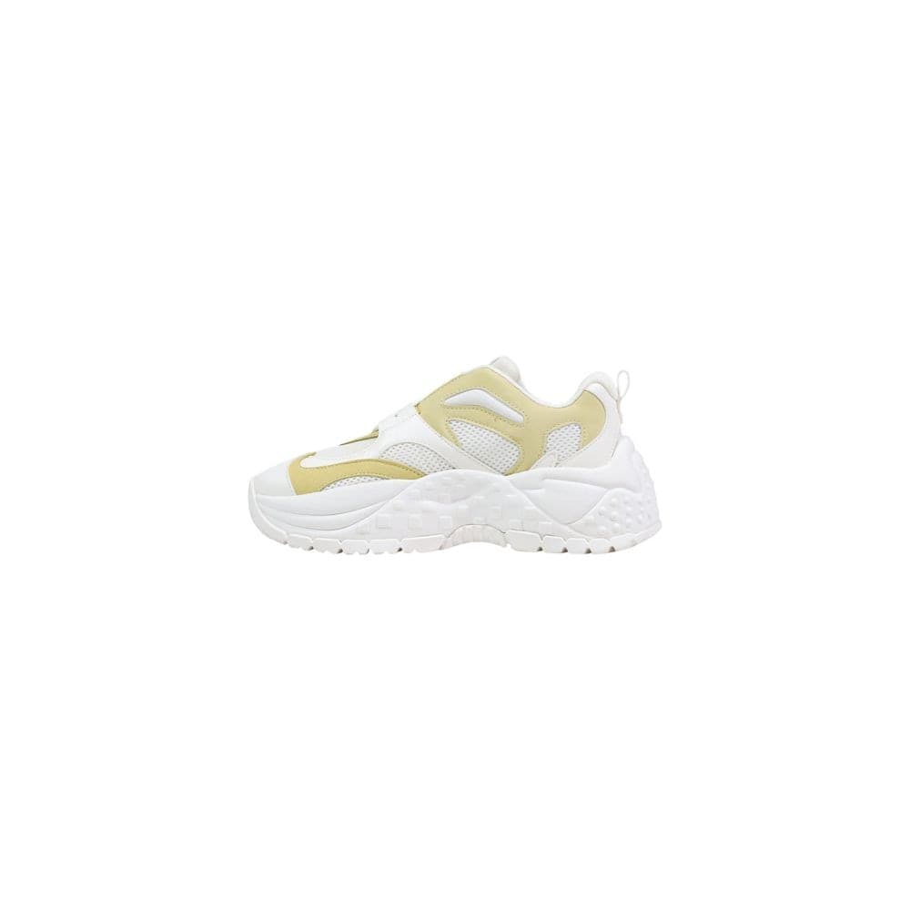 Armani Exchange White Polyester Chunky Sneakers - 3
