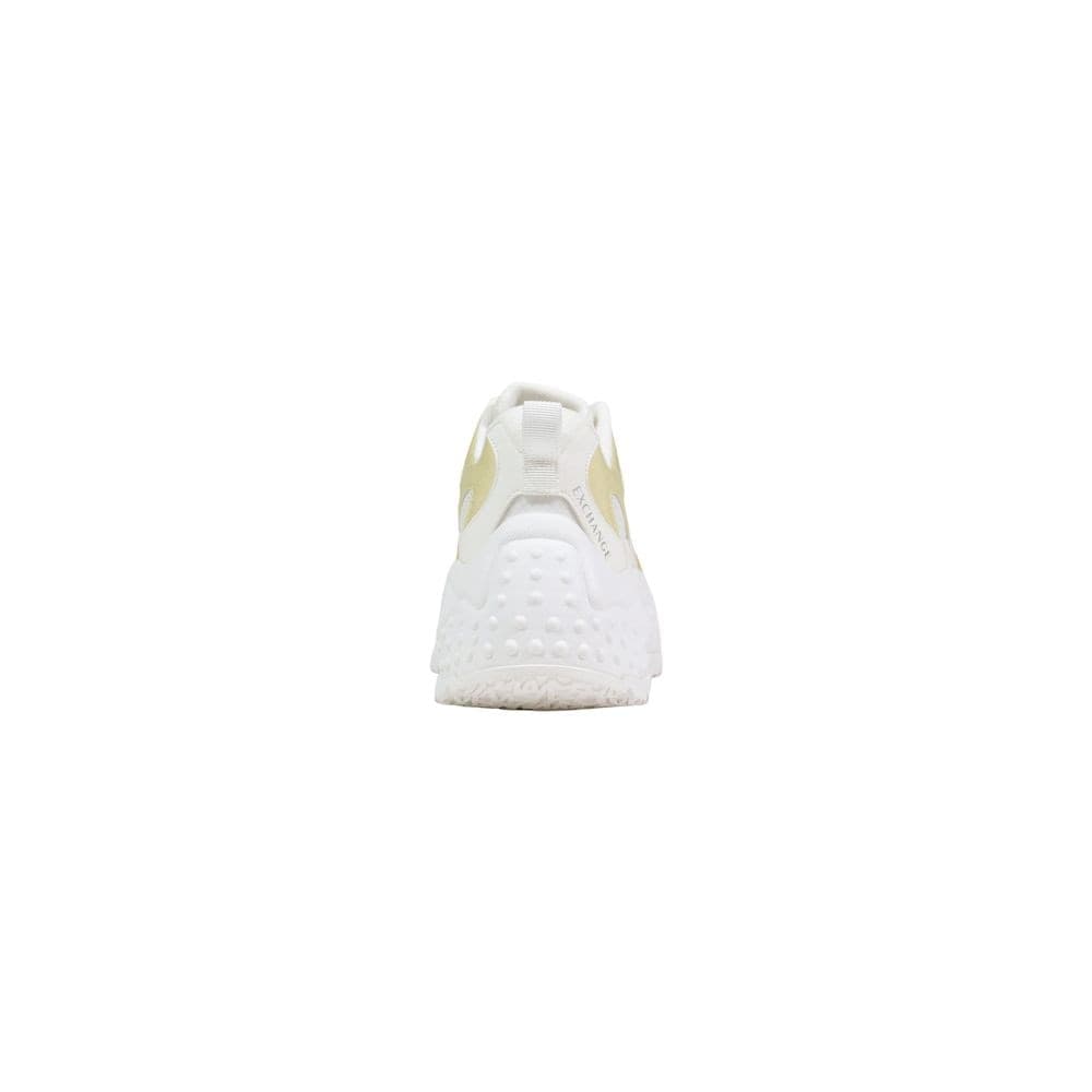 Armani Exchange White Polyester Chunky Sneakers - 4