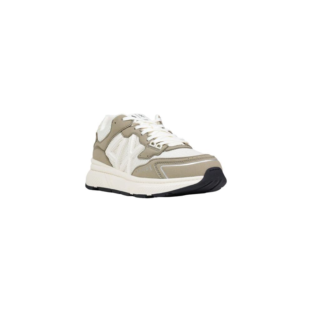 Armani Exchange Green Polyester Athletic Sneakers - 2