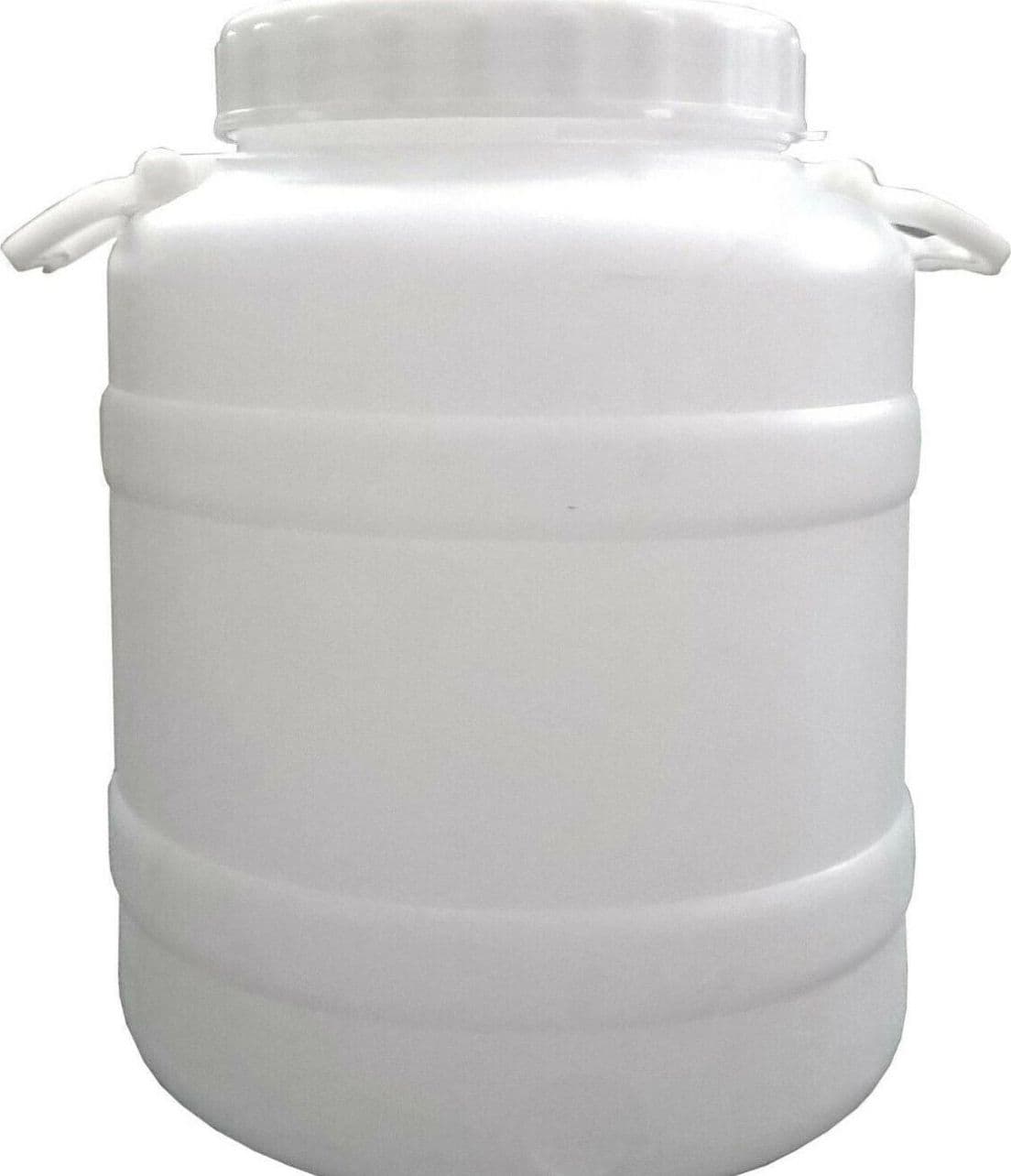 Fusto a bocca larghissima per alimenti  lt.25 - bocca ø cm.14 -   ø cm.27x53.5h. - 2
