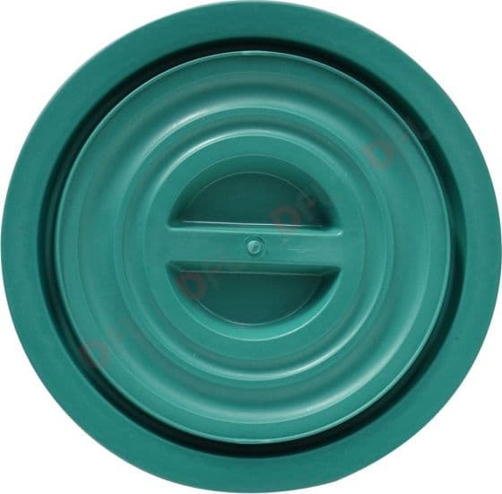 coperchio  per Bidone  verde  uso agricolo rifiuti   per lt.75 ø cm.45 - 4