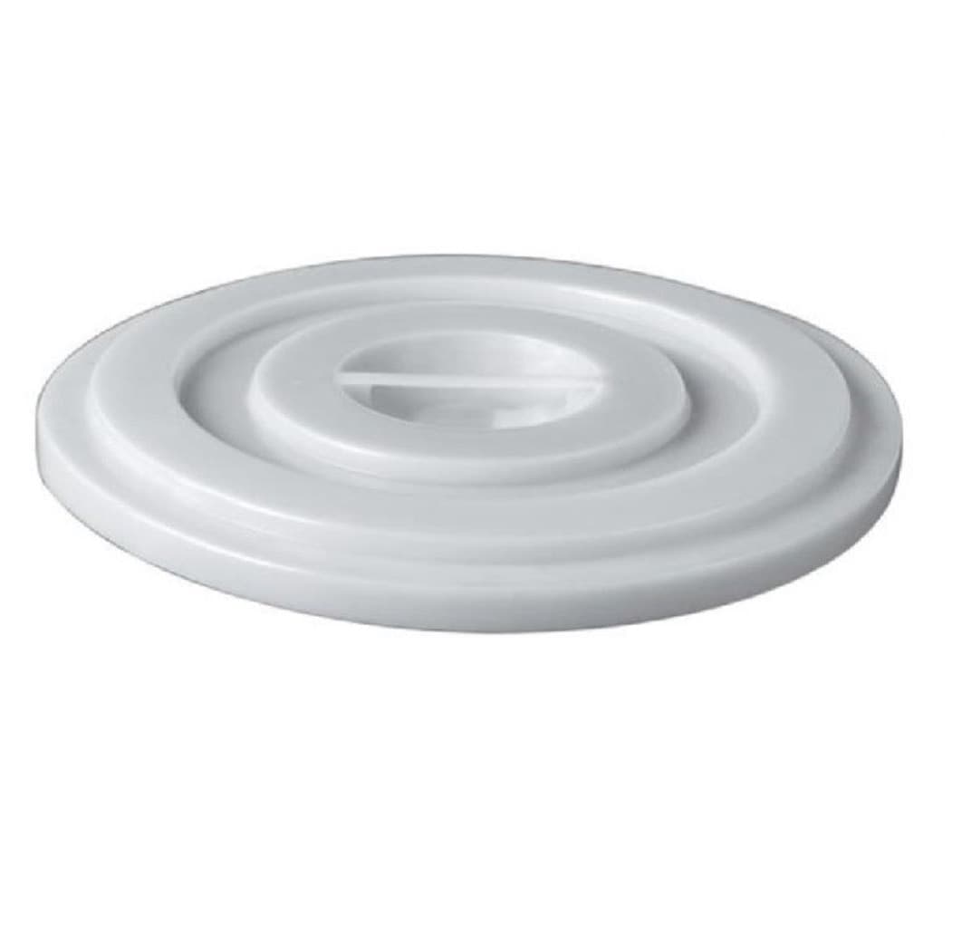 coperchio  per Bidone bianco uso agricolo rifiuti   - lt.50    ø cm.41 - 2