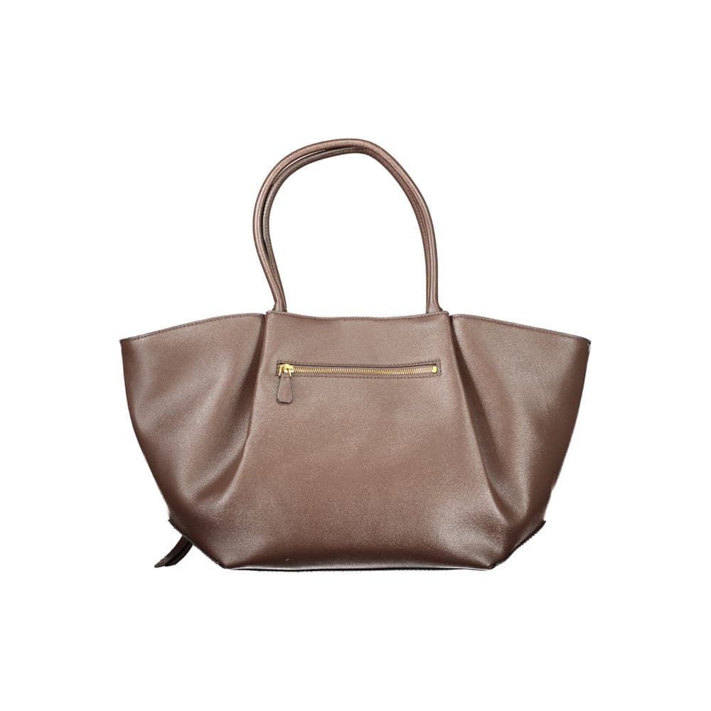 Guess Jeans Brown Polyethylene Handbag - 2
