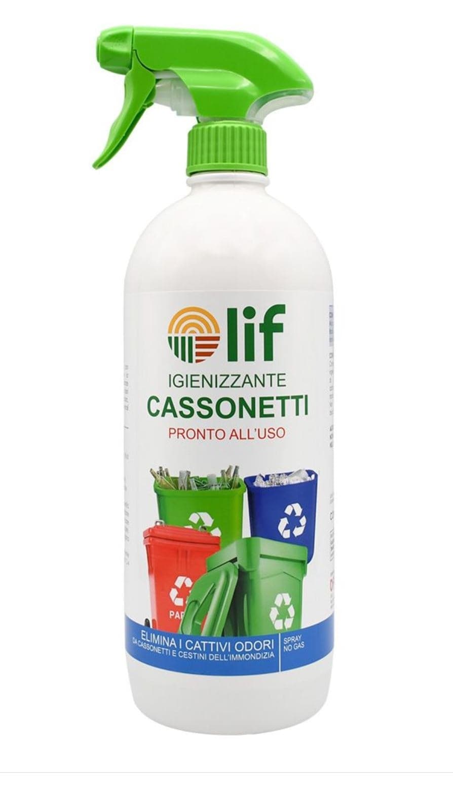 Igienizzante per bidone immondizia lt.1 naturale biologico innocuo X gli animali - 2