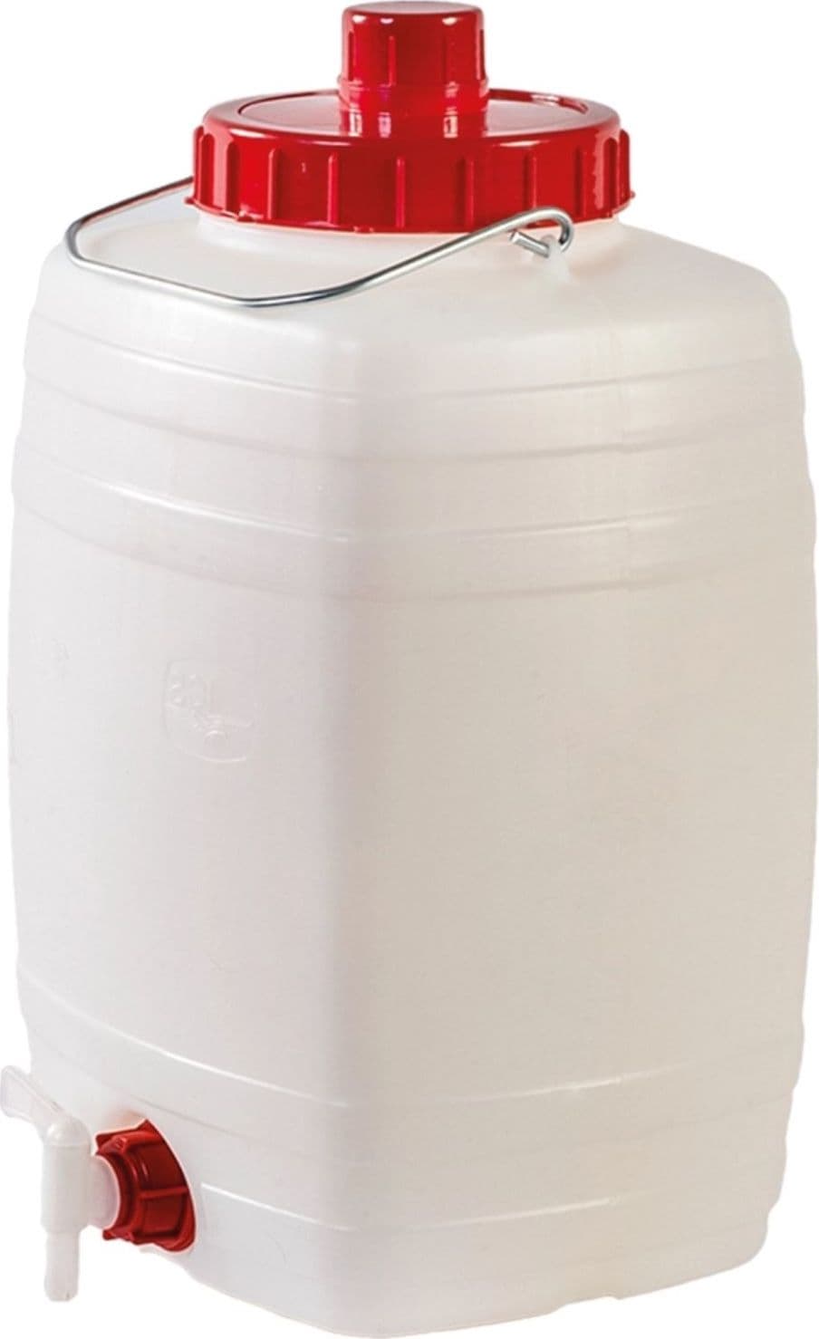 bidone per alimenti con rubinetto con manico Lt. 20 - cm 30 x 27 x h.42  (lxpxh) - 4