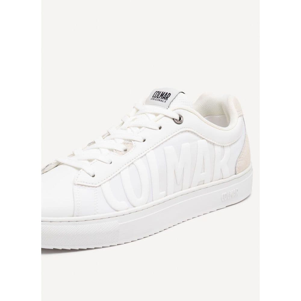 Colmar White Nylon Low Top Sneakers - 3