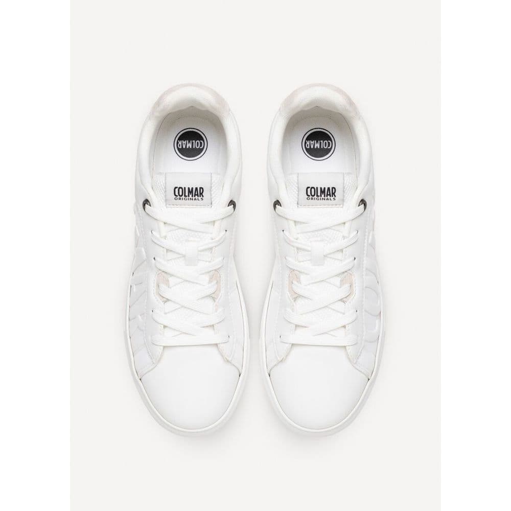 Colmar White Nylon Low Top Sneakers - 4