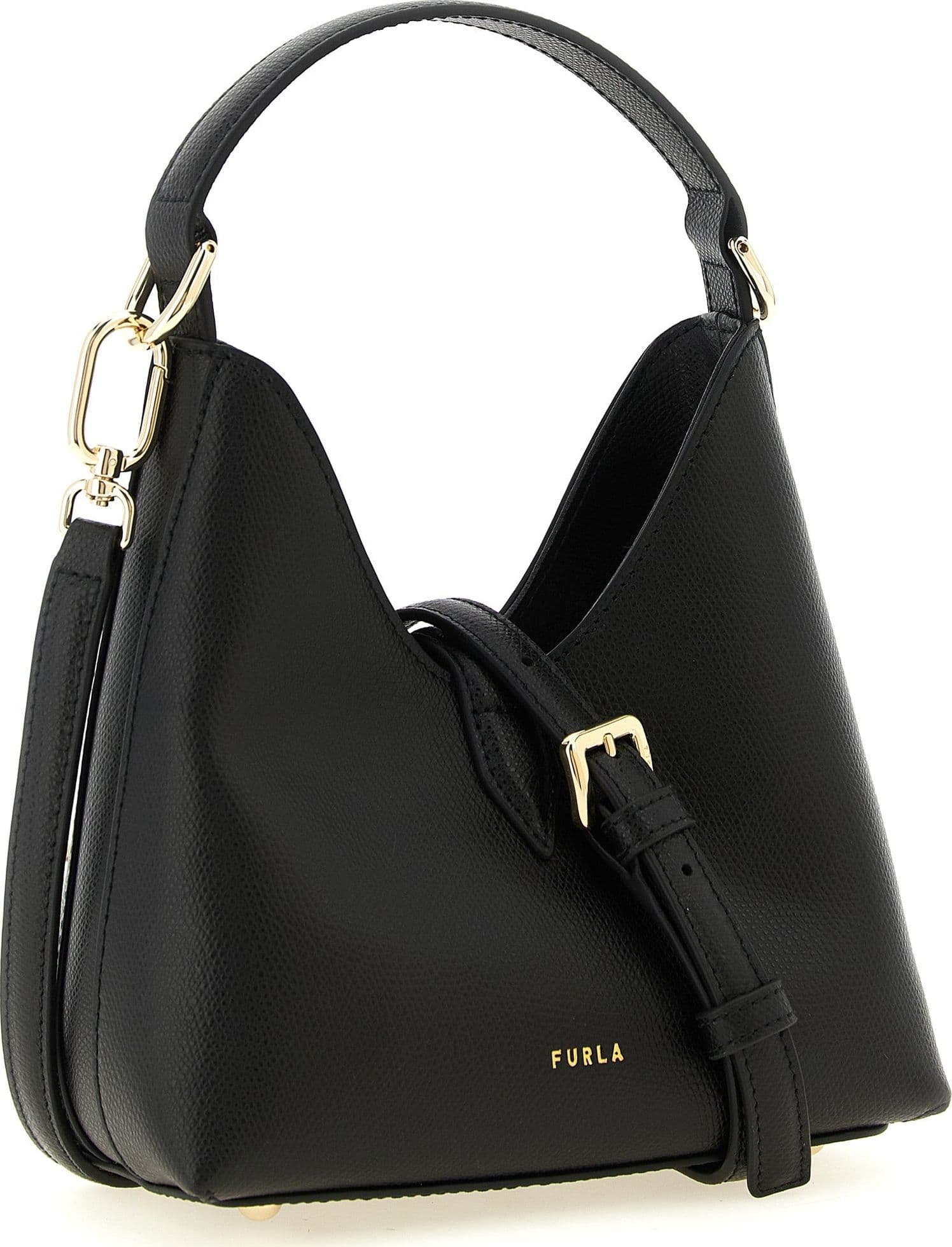 Furla Black Calfskin Handbag - 2