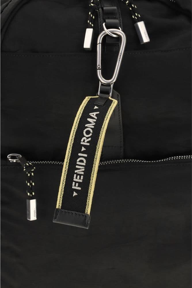 Fendi Black Polyamide Backpack - 3