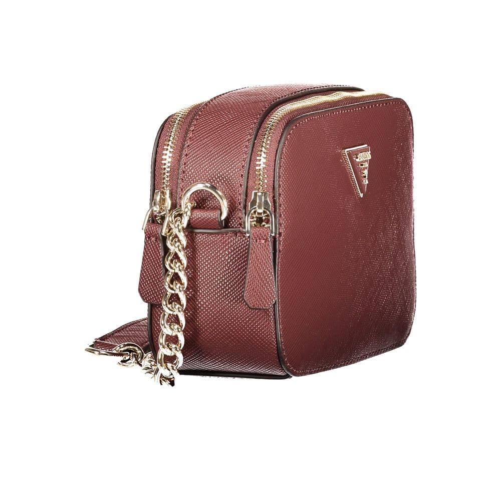 Guess Jeans Brown Polyethylene Handbag - 3