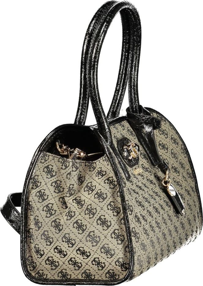 Guess Jeans Black Polyester Handbag - 3
