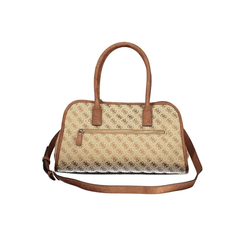 Guess Jeans Beige Polyester Handbag - 2