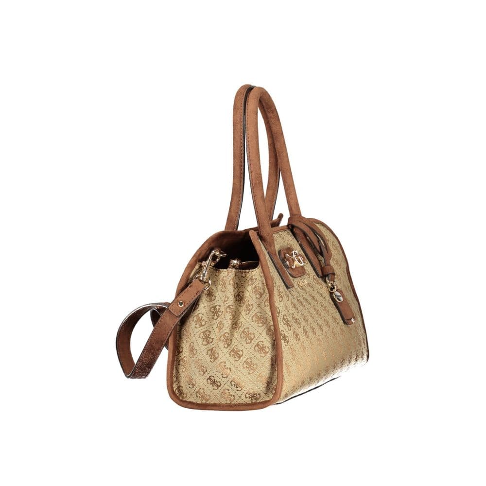 Guess Jeans Beige Polyester Handbag - 3