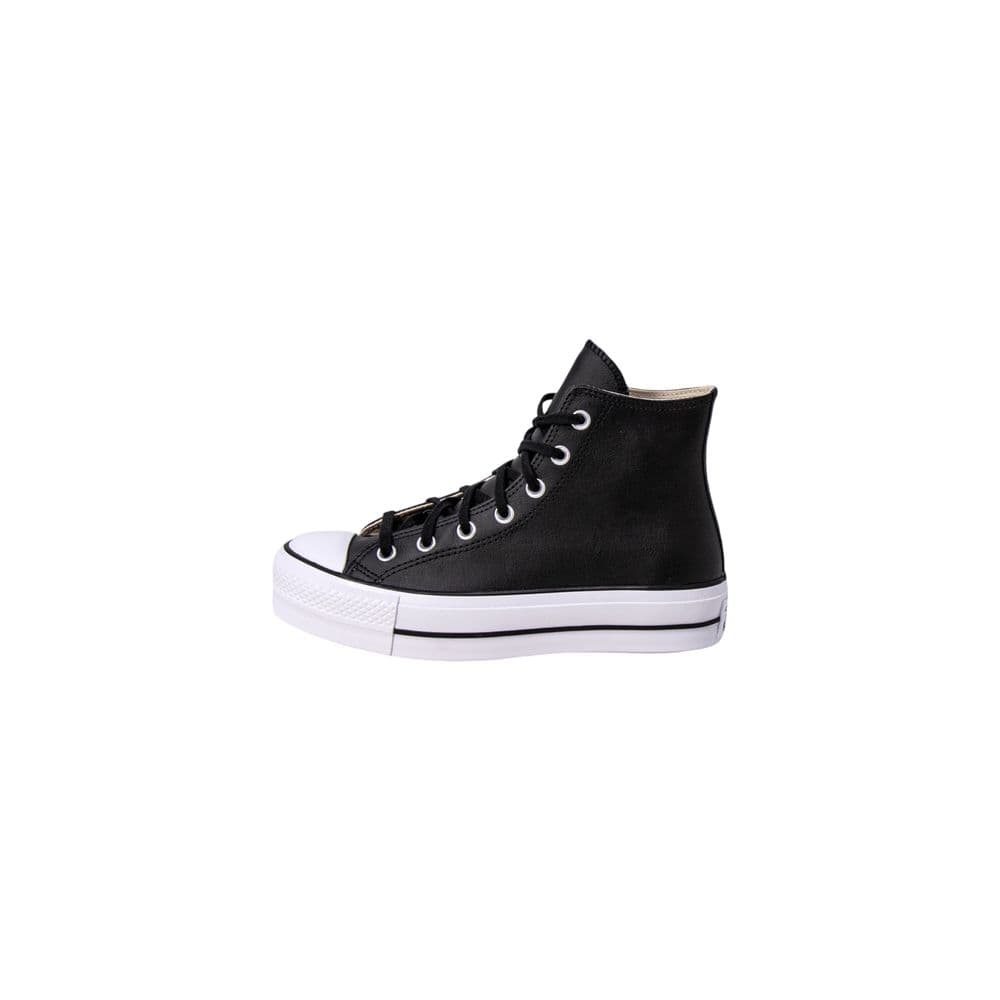 Converse Black Polyethylene Platform Sneakers - 2