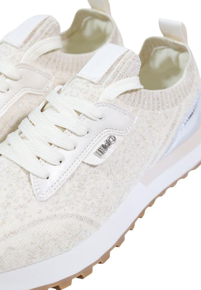 Liu Jo Beige Polyester Athletic Sneakers - 4