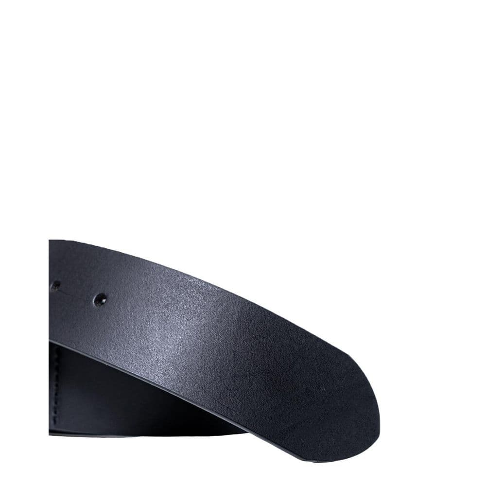 Armani Exchange Black Leather Regular Belt - 2