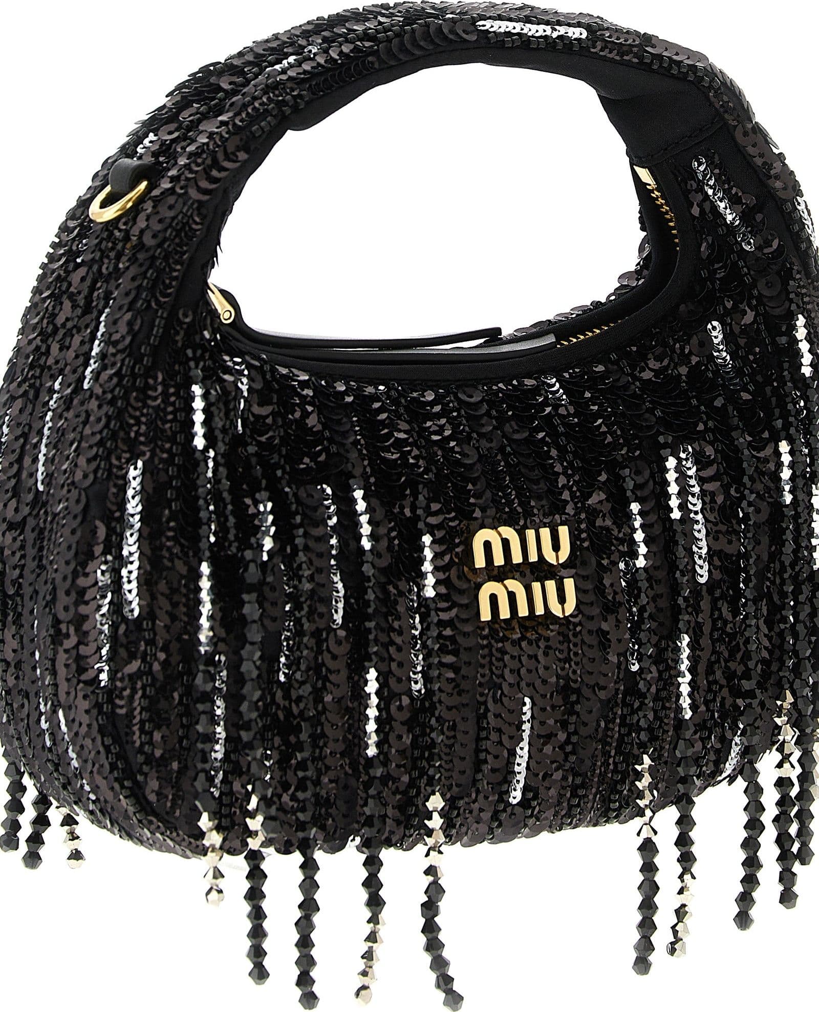 Miu Miu Black Polyester Handbag - 3