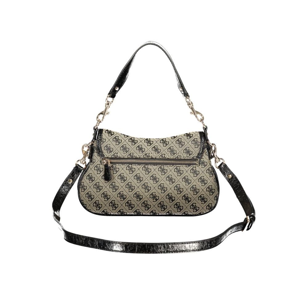 Guess Jeans Black Polyester Handbag - 2