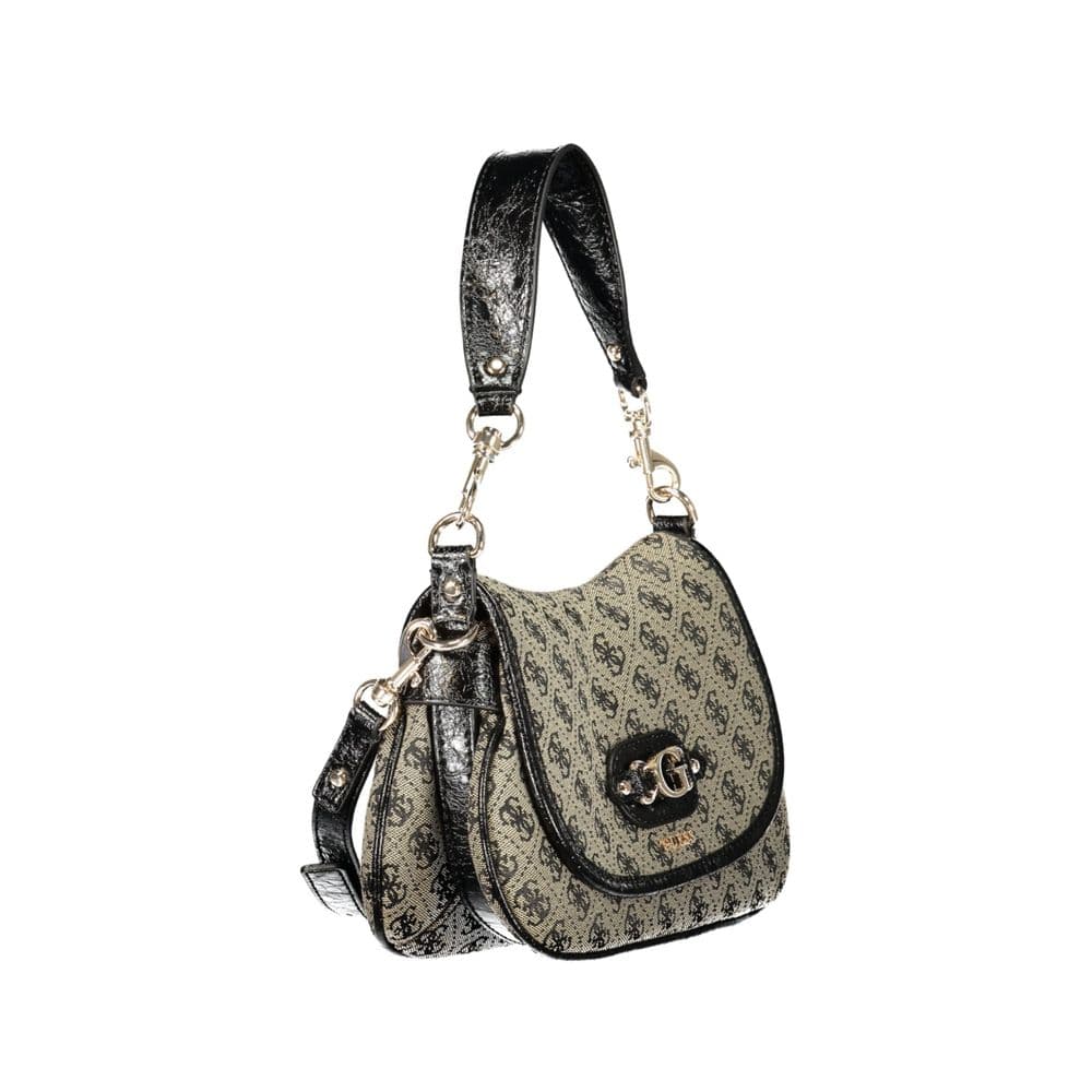 Guess Jeans Black Polyester Handbag - 3