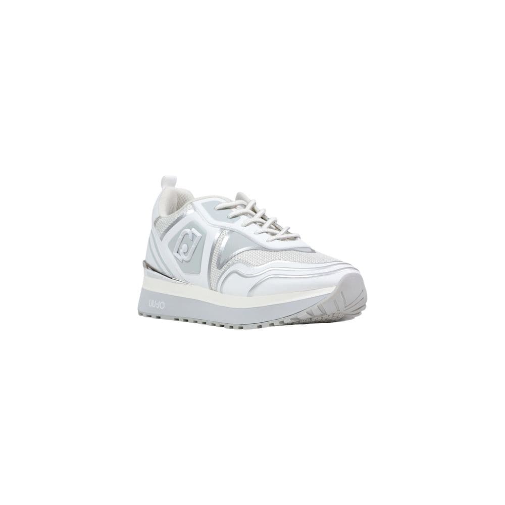 Liu Jo White Artificial Leather Chunky Sneakers - 2