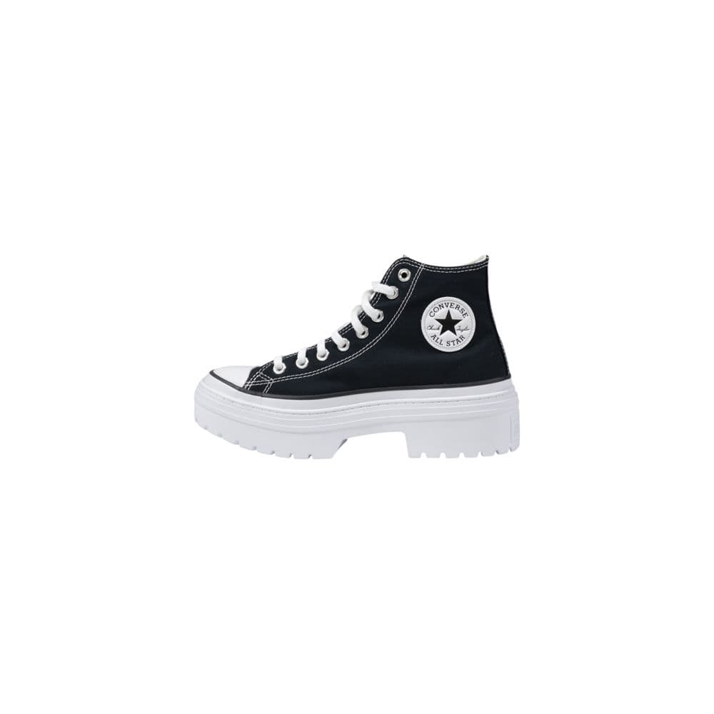 Converse Black Fabric Chunky Sneakers - 3