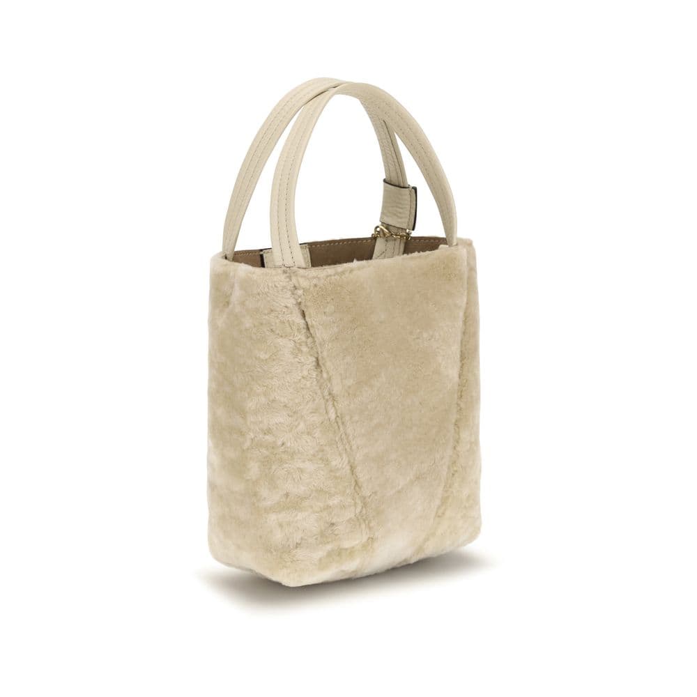 Chloé Beige Calf Leather Bos Taurus Backet Bag - 3