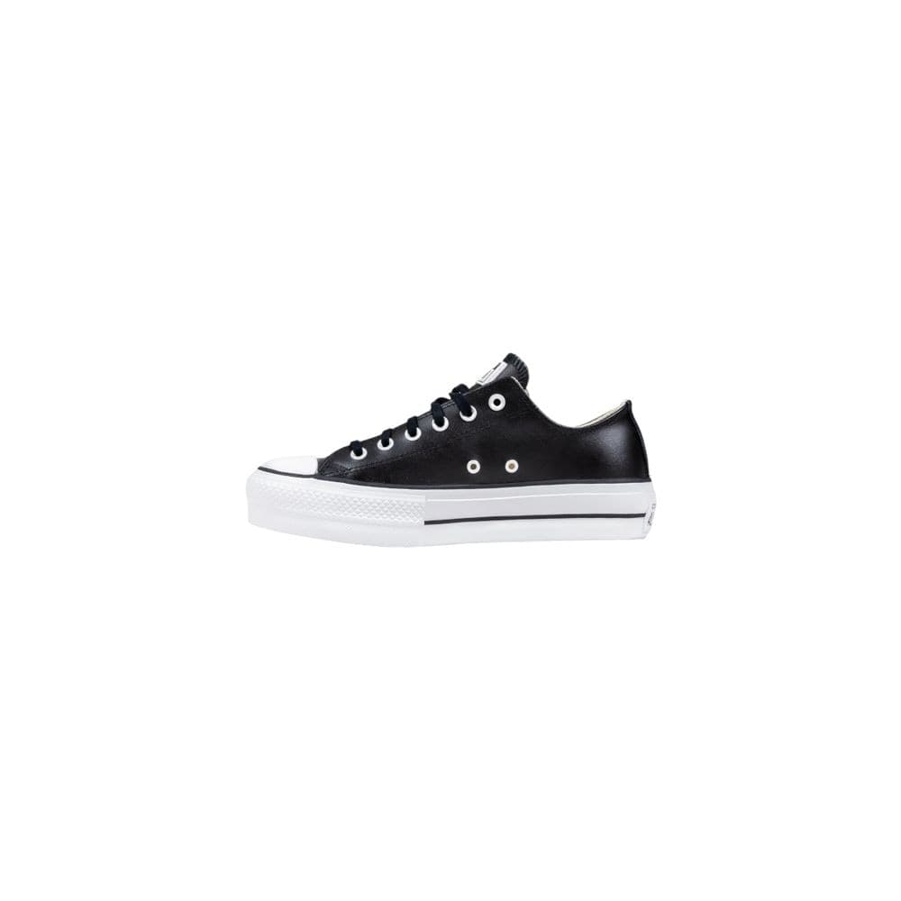 Converse Black Leather Low Top Sneakers - 3