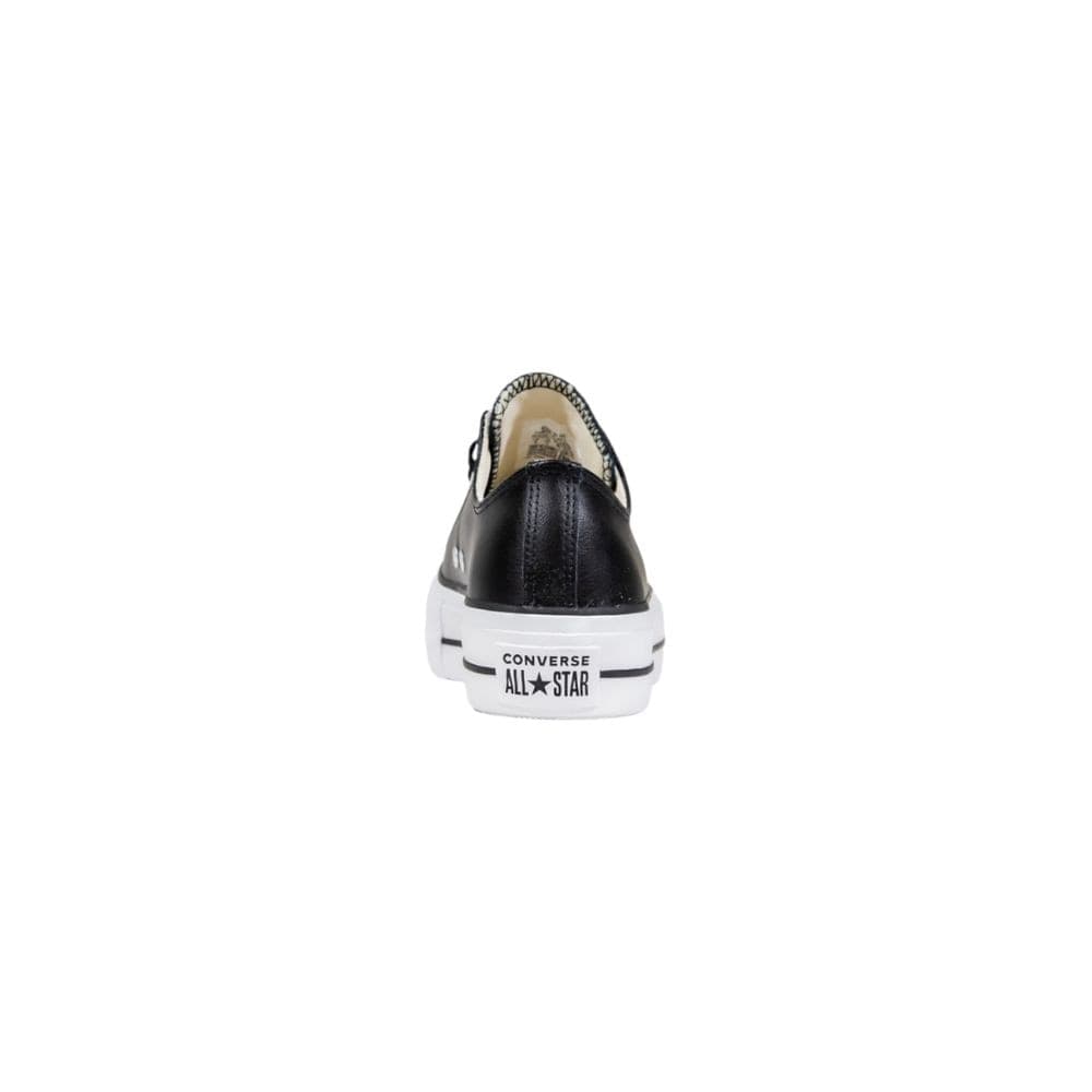 Converse Black Leather Low Top Sneakers - 4