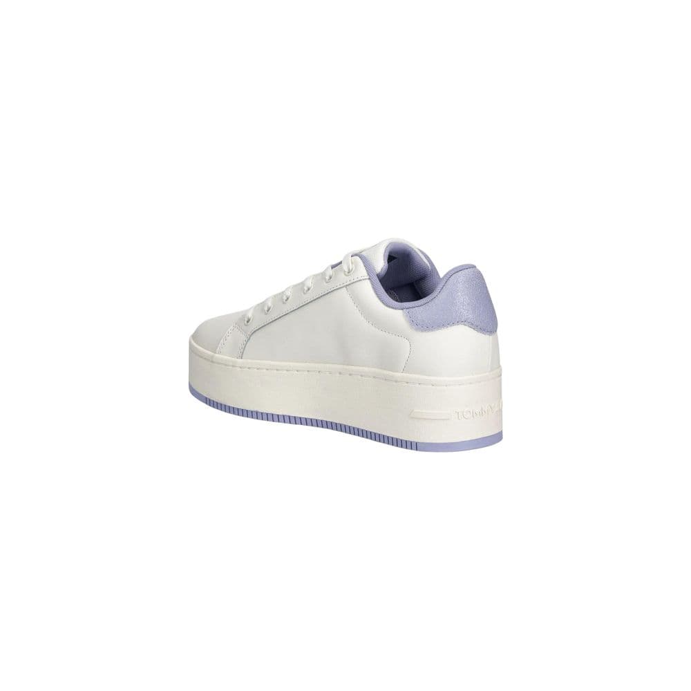 Tommy Hilfiger Jeans White Leather Chunky Sneakers - 2