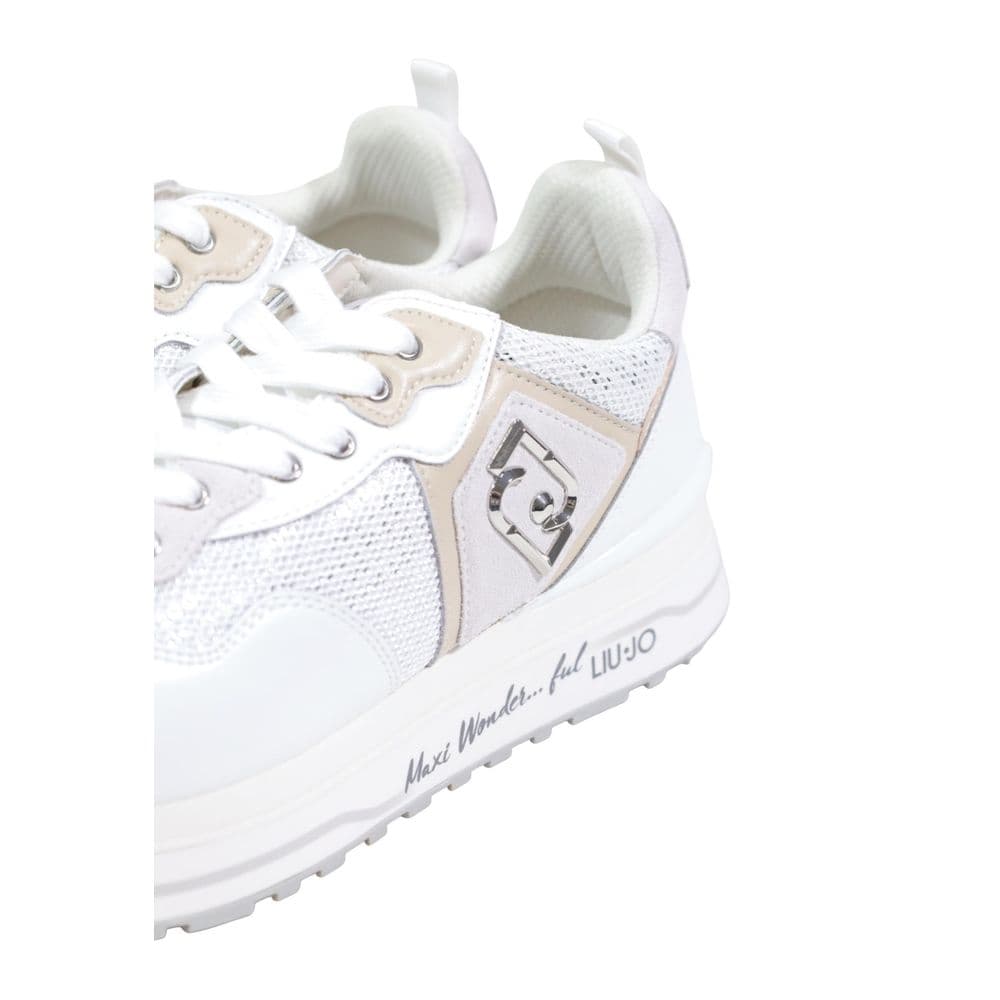 Liu Jo White Polyethylene Chunky Sneakers - 4