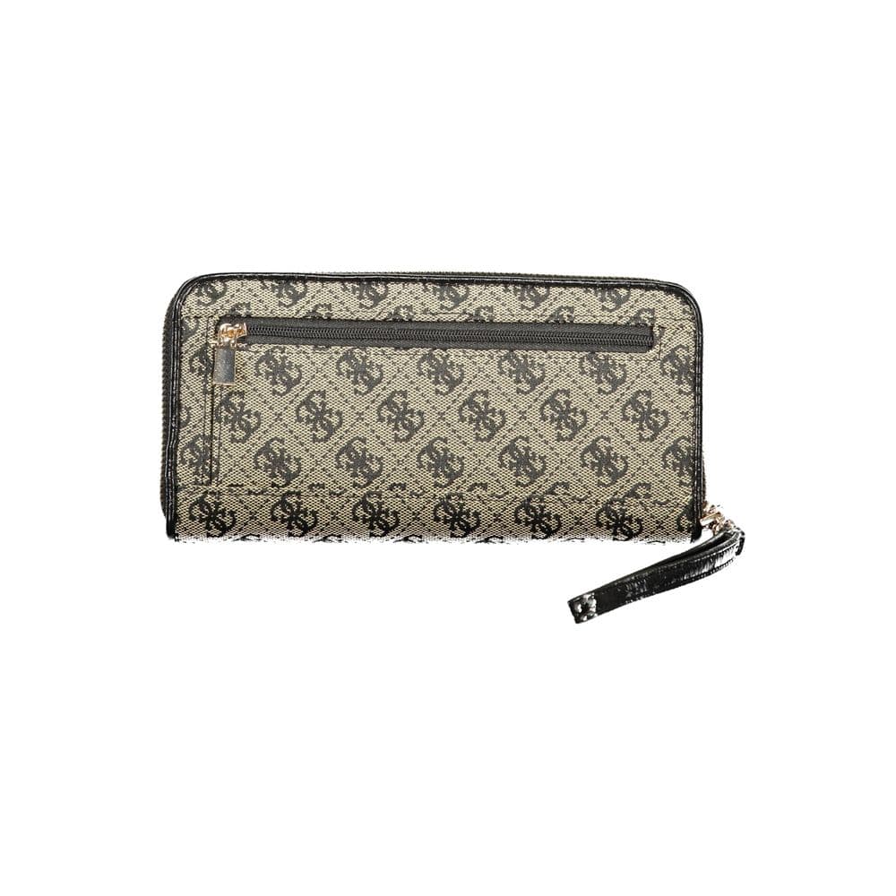 Guess Jeans Black Polyester Wallet - 2