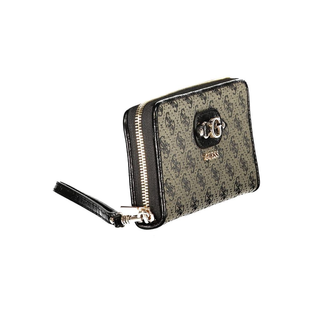 Guess Jeans Black Polyester Wallet - 3