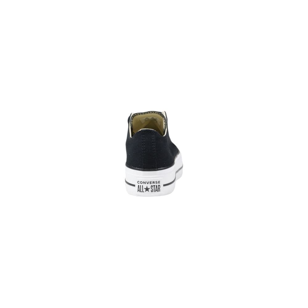 Converse Black Fabric Platform Sneakers - 4