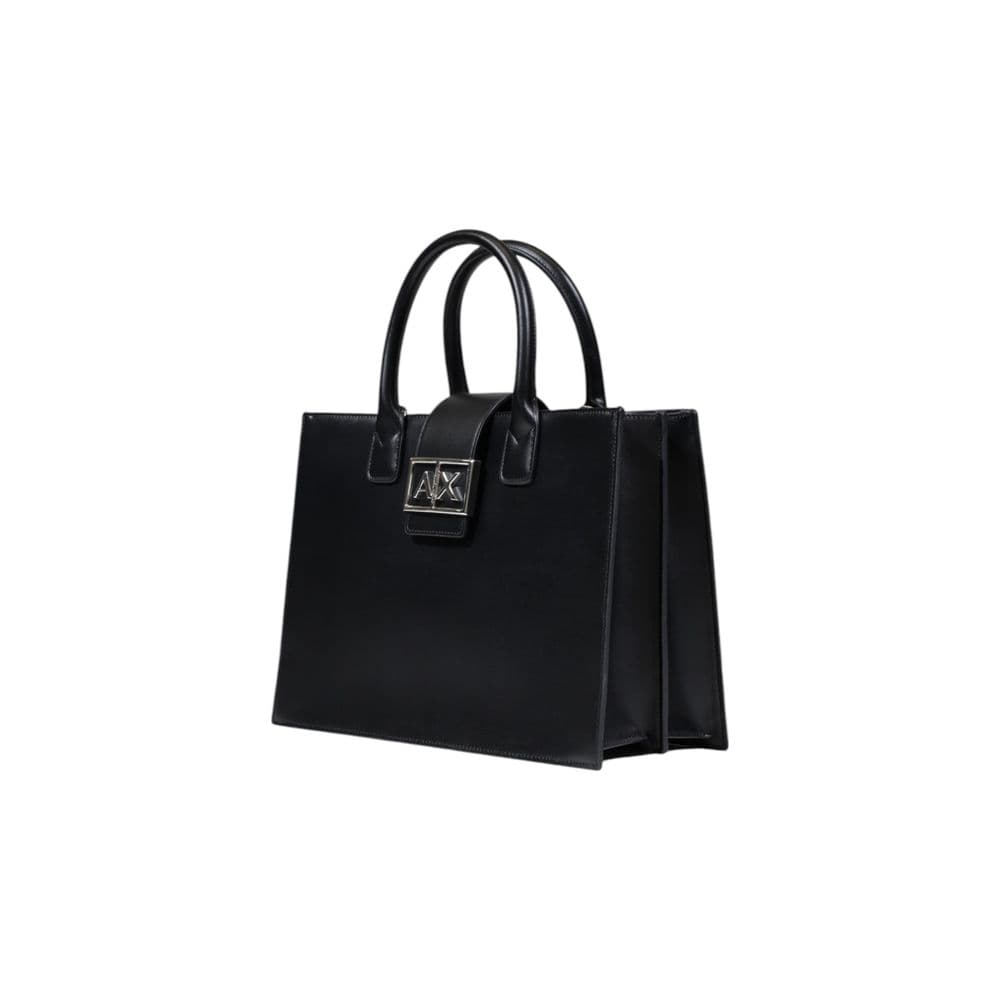 Armani Exchange Black Polyester Handbag - 2