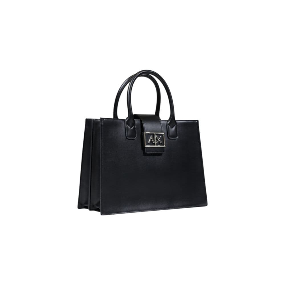 Armani Exchange Black Polyester Handbag - 3