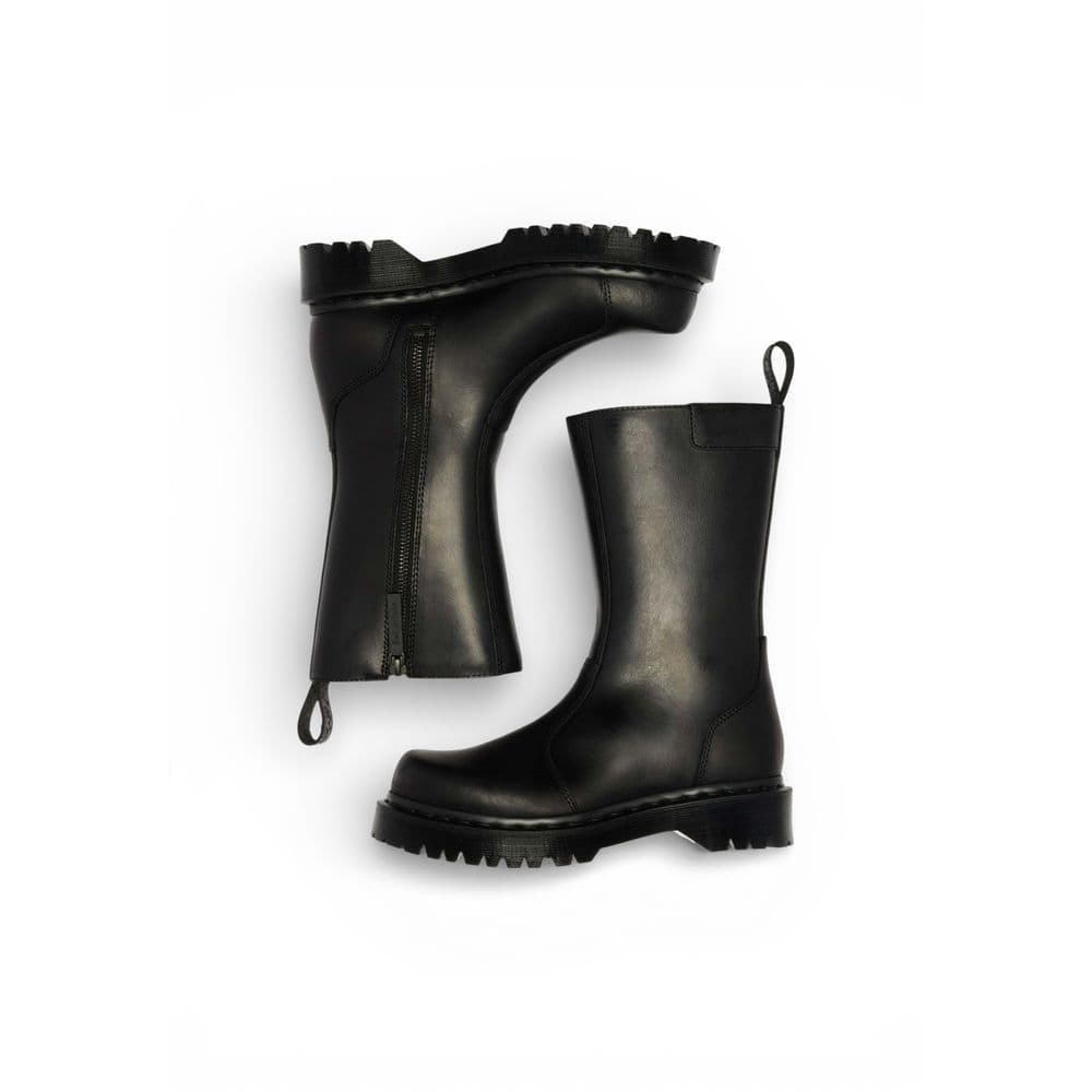 Dr. Martens Black Leather Ankle Boots - 4