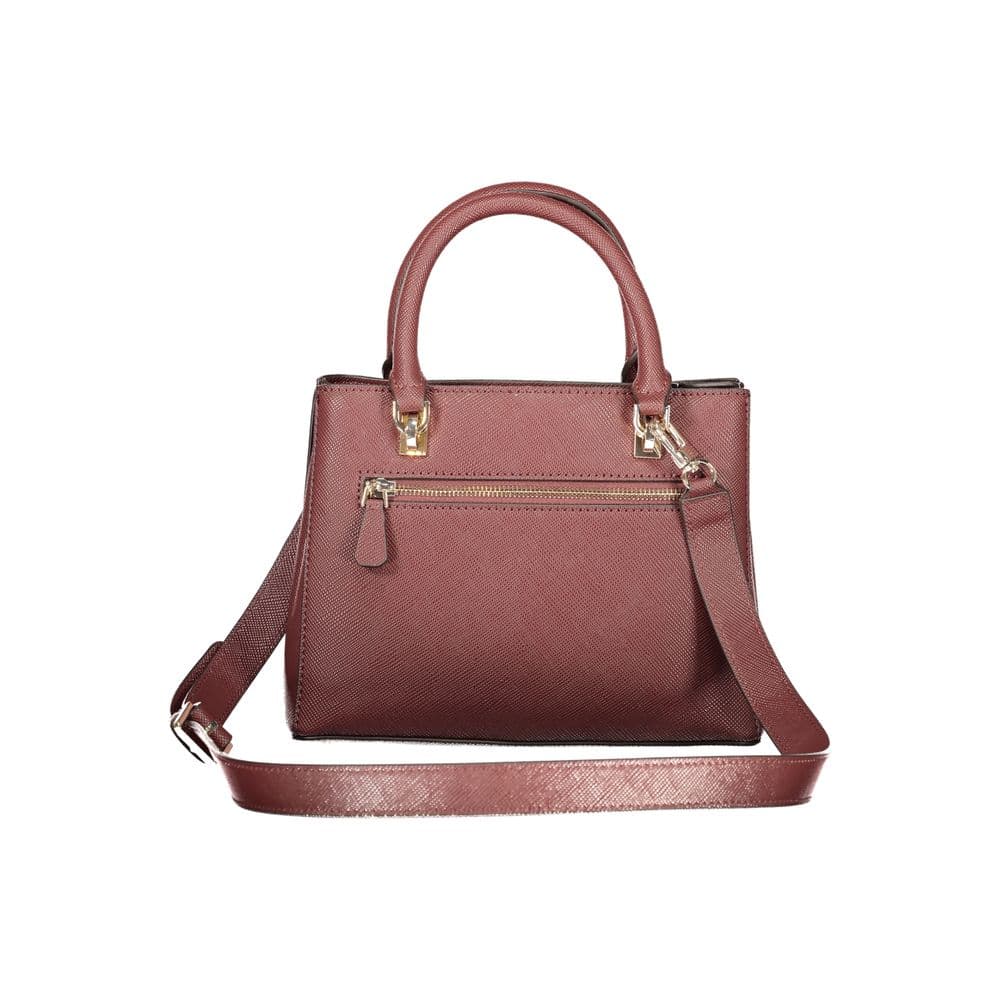 Guess Jeans Brown Polyethylene Handbag - 2
