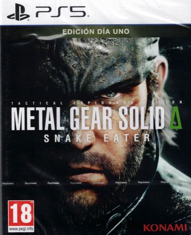 Metal Gear Solid Delta Snake Eater Day One PS5 ES