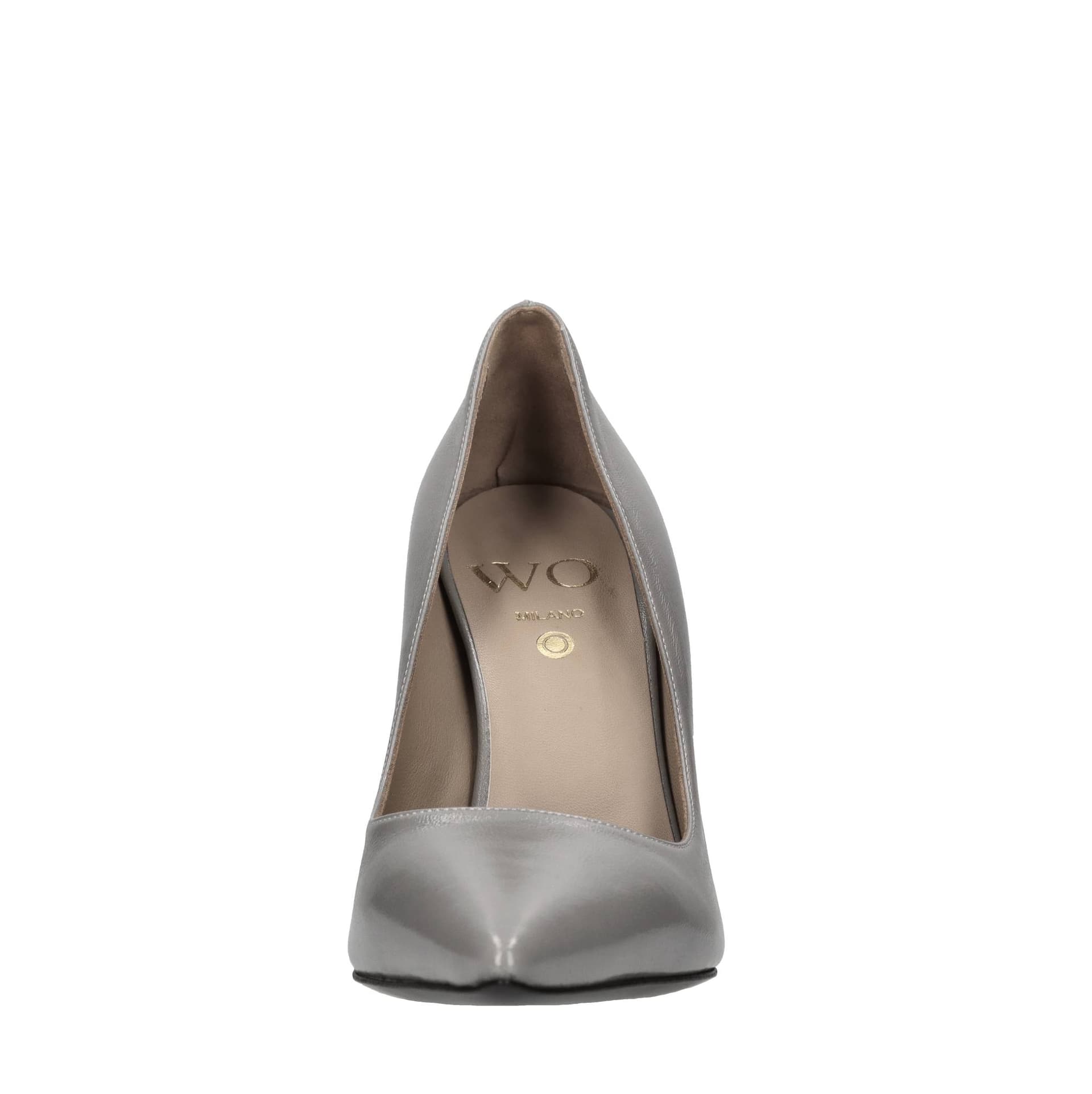 WO MILANO  Scarpe con Tacco Grigio - 4