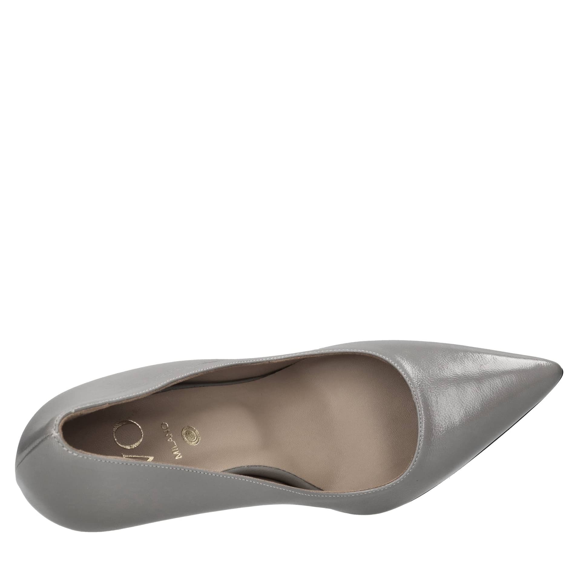 WO MILANO  Scarpe con Tacco Grigio - 5